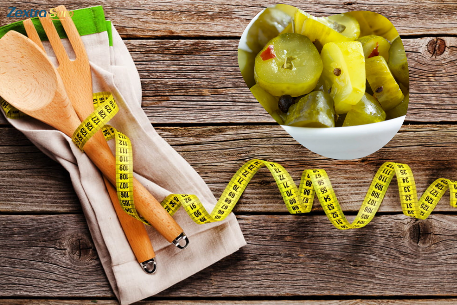 Pickles are good for weight loss due to low-calorie content
